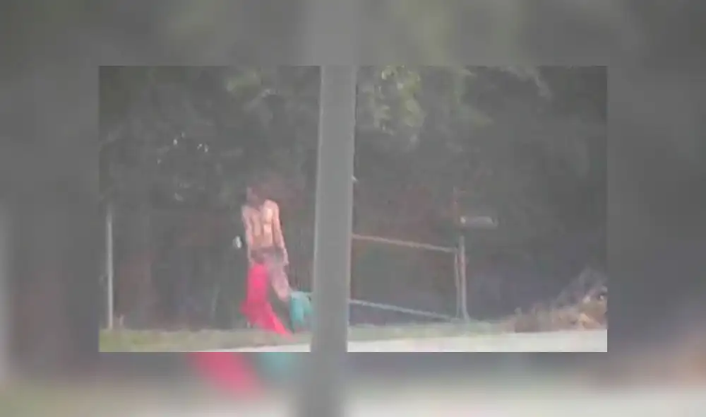 Pensaron que maltrataba a una mujer pero la policía descubrió lo inesperado [VIDEO]