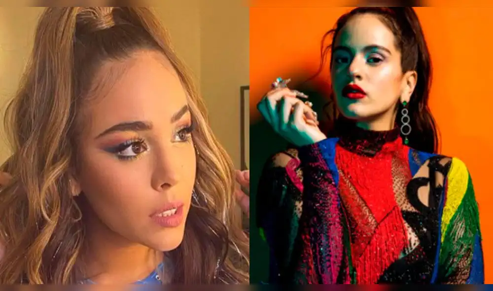 Danna Paola halaga el talento de Rosalía. (Foto: Difusión) Danna Paola halaga el talento de Rosalía. (Foto: Difusión)