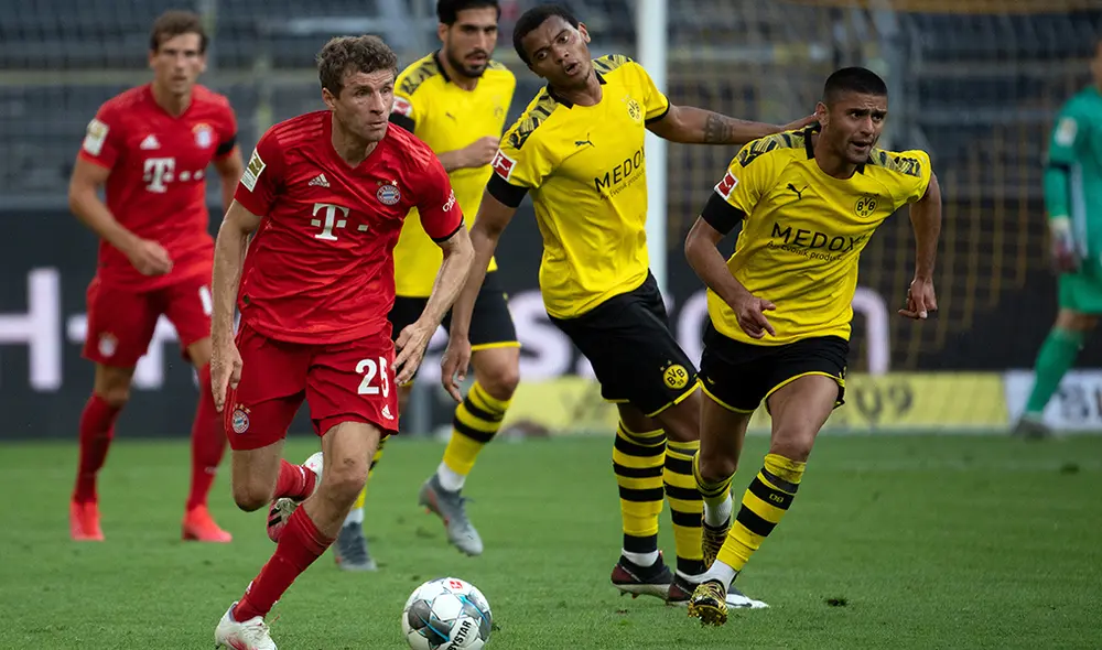 Este fin de semana se juega la fecha 29 de la Bundesliga, que tiene al Bayern Múnich como líder en la tabla de posiciones.| Foto: AFP Este fin de semana se juega la fecha 29 de la Bundesliga, que tiene al Bayern Múnich como líder en la tabla de posiciones.| Foto: AFP