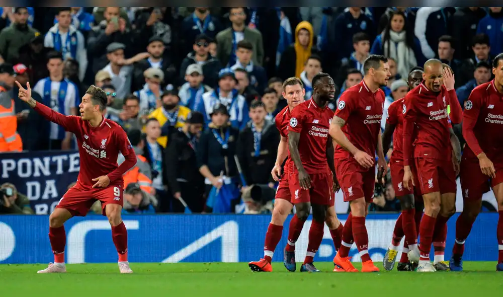 Liverpool vs Porto: Firmino convierte en gol una gran jugada colectiva de los 'Reds' [VIDEO]