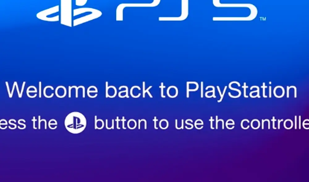 La frase "Bienvenido de vuelta a PlayStation" podría referirse a la retrocompatibilidad.