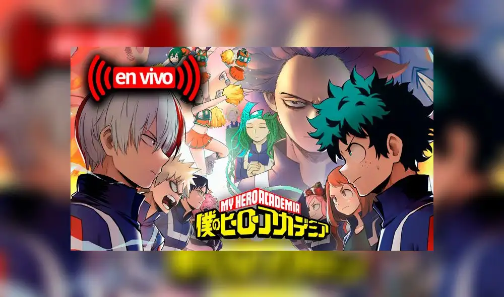 My Hero Academia estrena este 12 de octubre su cuarta temporada. Créditos: Composición
