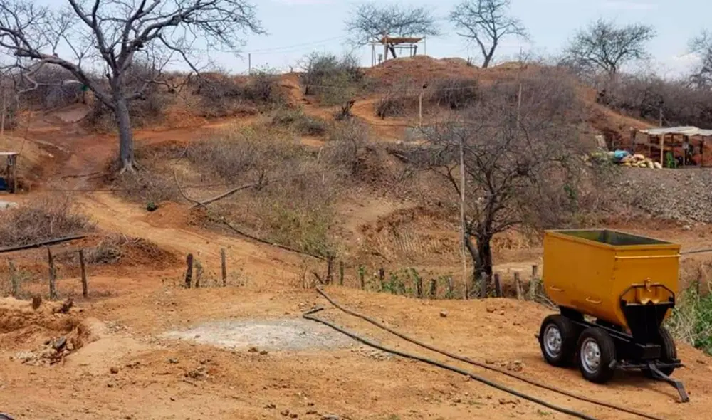 Minería ilegal en Sullana Minería ilegal en Sullana