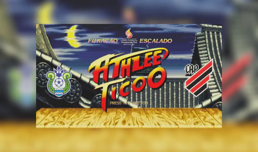 Athletico Paranaense, último campeón de la copa sudamericana, rindió homenaje a Street Fighter y Dragon Ball en sus redes sociales. Athletico Paranaense, último campeón de la copa sudamericana, rindió homenaje a Street Fighter y Dragon Ball en sus redes sociales.