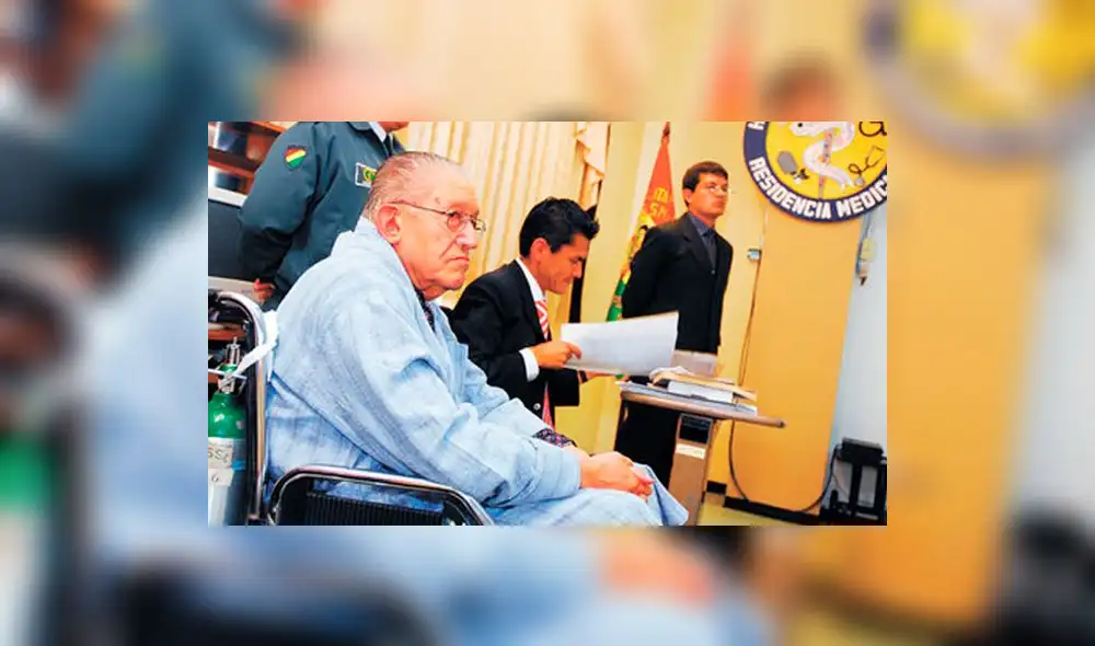 Plan Cóndor: exdictador de Bolivia apelará sentencia de cadena perpetua Plan Cóndor: exdictador de Bolivia apelará sentencia de cadena perpetua