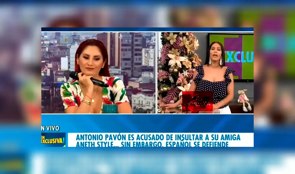 ​Karen Schwarz confirmó que Aneth Acosta no seguirá más ‘En Exclusiva’ por racismo