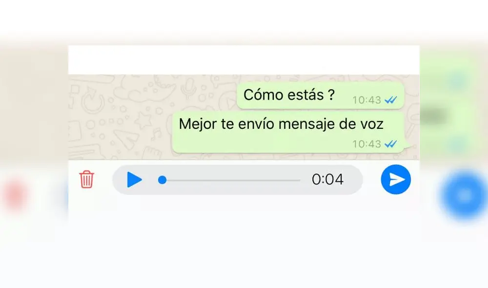 Audios de WhatsApp