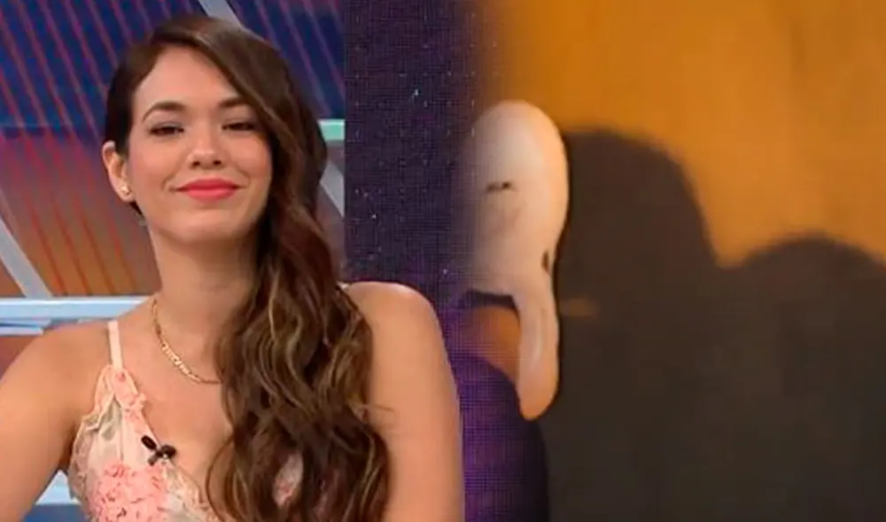 Jazmín Pinedo aún no presenta oficialmente a su nueva pareja. Foto: composición/captura América TV/Jazmín Pinedo/Instagram