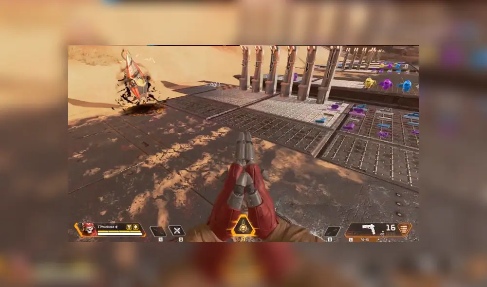 Revenant utiliza el combo de manos del Edo Tensei para activar su habilidad Death Totem. Foto: Apex Legends. Revenant utiliza el combo de manos del Edo Tensei para activar su habilidad Death Totem. Foto: Apex Legends.