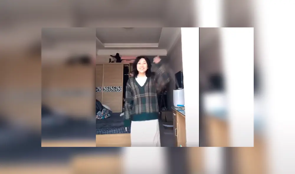 Desliza las imágenes para apreciar la travesura que realizaron unos gatos cuando su dueña se grababa en su cuarto.