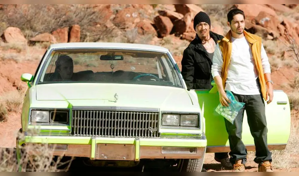 Emilo Koyama y Krazy-8, el primero murió envenenado y el segundo, asfixiado. Ambos por Walter White. Foto: AMC