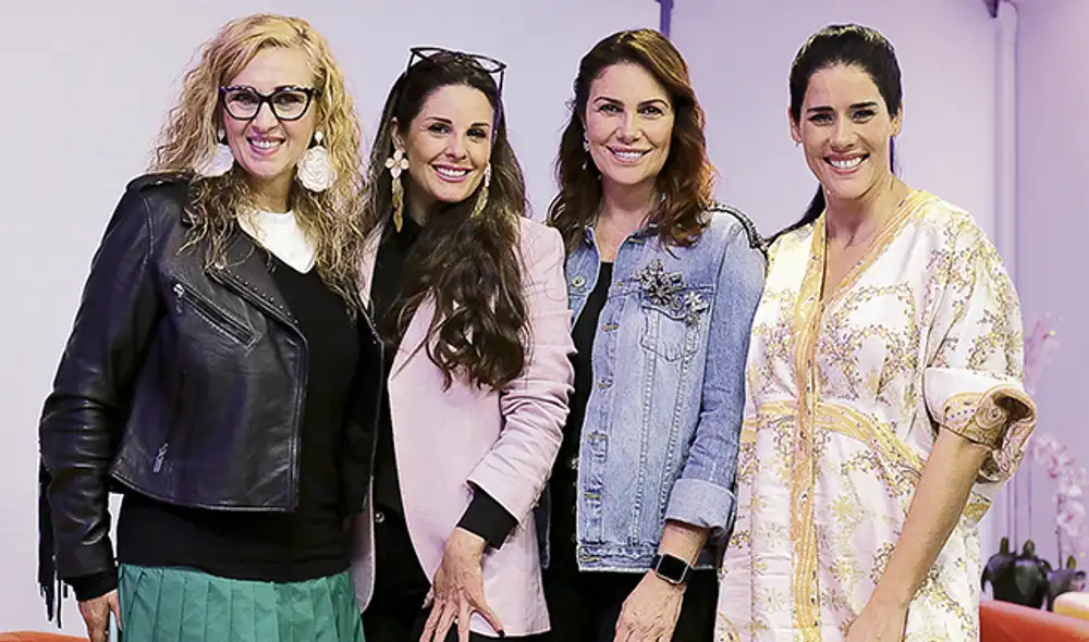 Hasta luego. Katia Condos, Rebeca Escribens, Almendra Gomelsky y Gianella Neyra se despidieron de la TV.