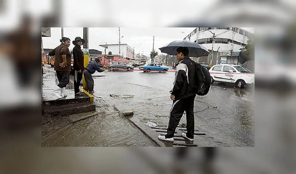 Senamhi pronostica lluvias desde el lunes 21 de enero en Arequipa