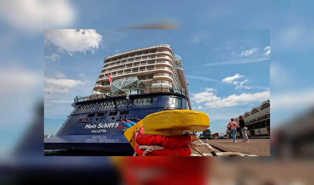 Algunos tripulantes del crucero Mein Schiff 5 se quejaron por los ruidos. Foto: ZUMA Press