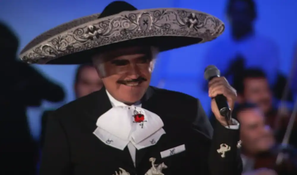 Vicente Fernández es uno de los máximos exponentes de la música mexicana. Foto: Captura. Vicente Fernández es uno de los máximos exponentes de la música mexicana. Foto: Captura.