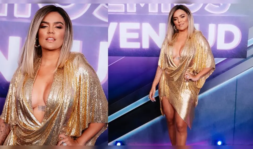 Premios Juventud 2019: Karol G fue el centro de atención con osado outfit