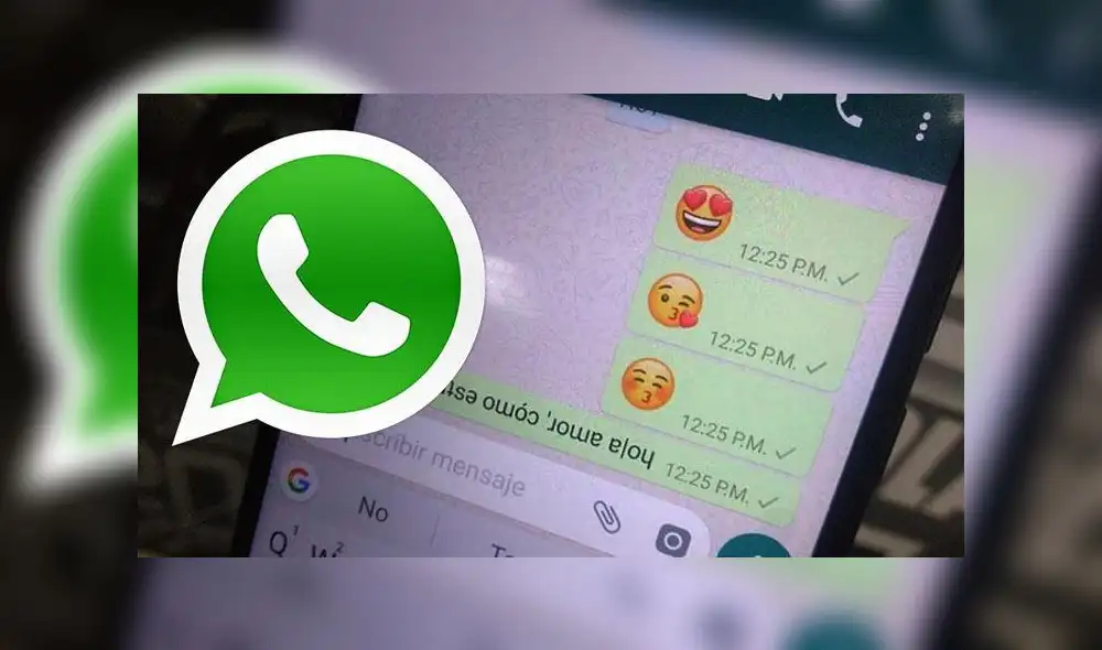 WhatsApp no tiene la herramienta de forma nativa.
