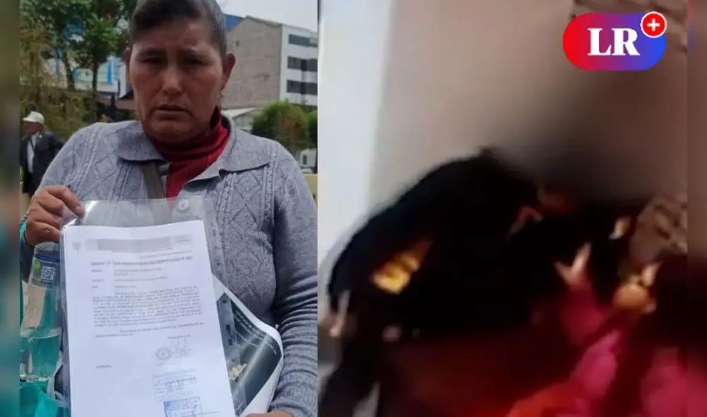 Cusco. madre señaló que la docente le dijo que va a gastar por gusto en su denuncia. Foto composición LR.