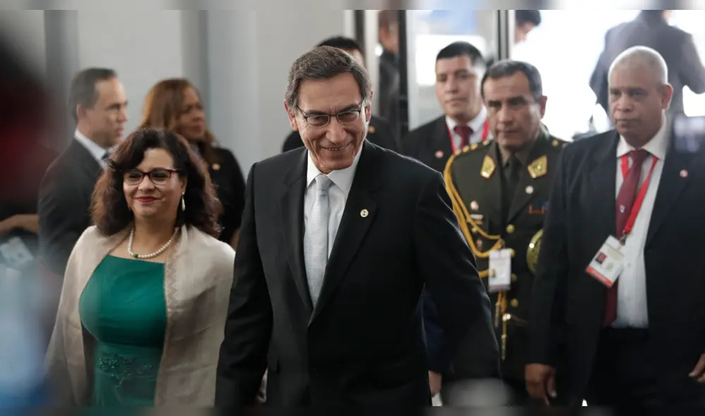 Martín Vizcarra en Panamá