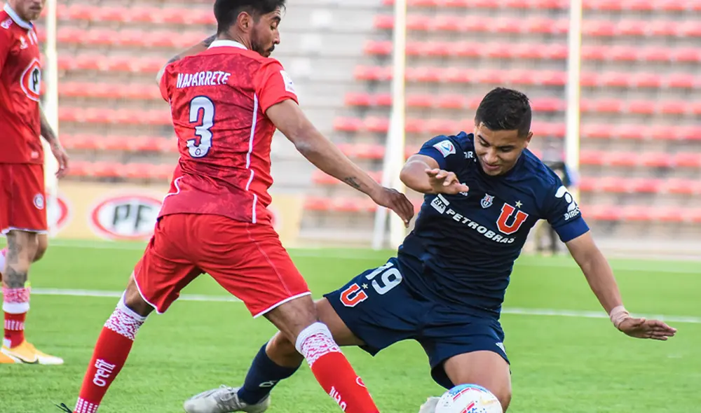 U. La Calera le lleva siete puntos de ventaja a la U. de Chile en la tabla de posiciones. Foto: Twitter CDF