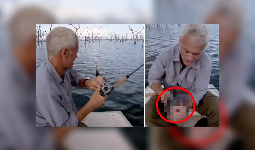 Pescador ingresa a peligrosa playa de Brasil para atrapar a peligrosa criatura marina que atacó a bañistas. Pescador ingresa a peligrosa playa de Brasil para atrapar a peligrosa criatura marina que atacó a bañistas.