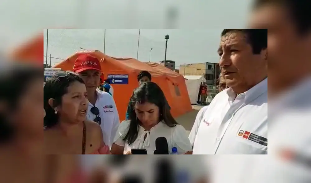 “Nosotros tenemos módulos", indicó el titular de Vivienda. “Nosotros tenemos módulos", indicó el titular de Vivienda.