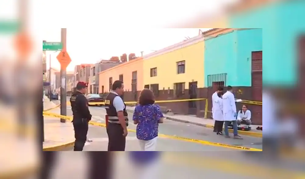 Cercado de Lima: joven de 18 años fue asesinado en Barrios Altos [VIDEO]