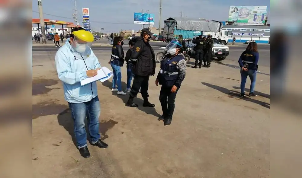 Personal municipal, policial y del Ministerio Público se hicieron presente. Personal municipal, policial y del Ministerio Público se hicieron presente.