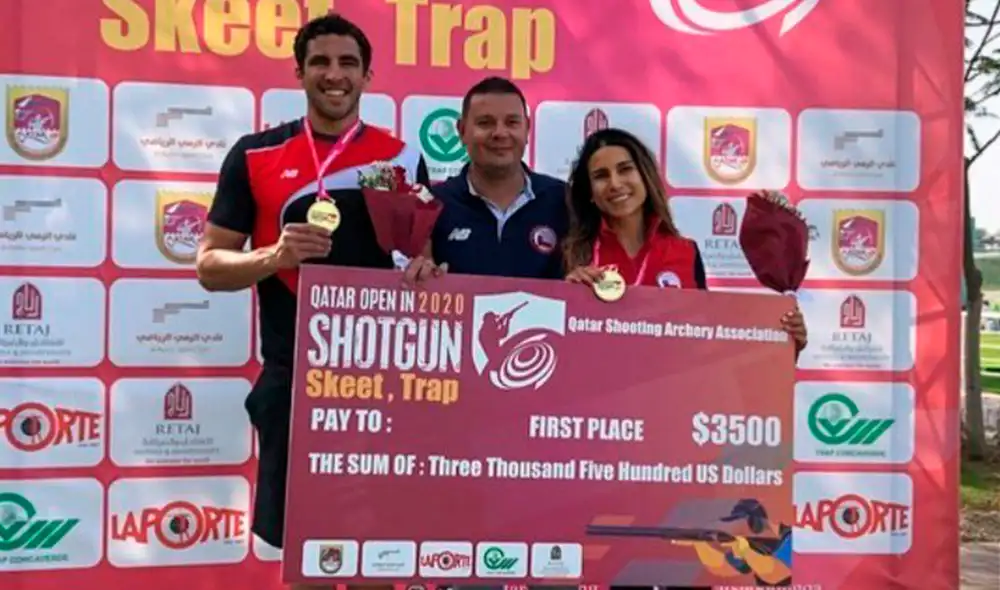 Nicolás Pacheco ganó la medalla de oro junto a la chilena Francisca Crovetto en el Open de Qatar. Foto: IPD. Nicolás Pacheco ganó la medalla de oro junto a la chilena Francisca Crovetto en el Open de Qatar. Foto: IPD.