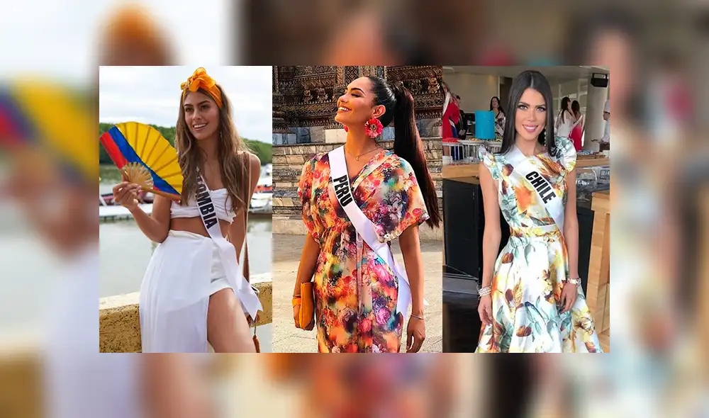 Miss Universo: así lucieron las candidatas latinas en la primera etapa del certamen