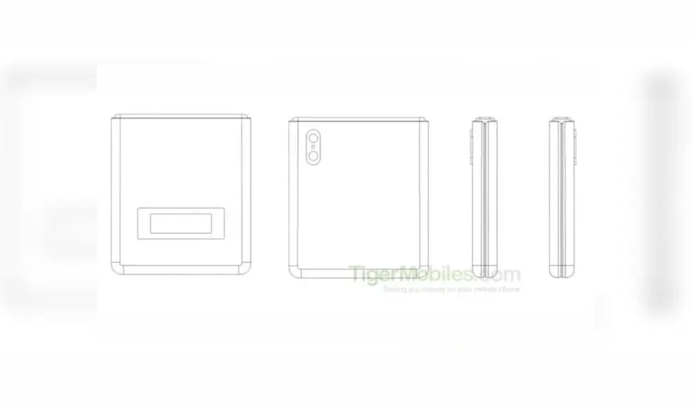 El punto principal de este Xiaomi plegable es el mecanismo de pliegue.