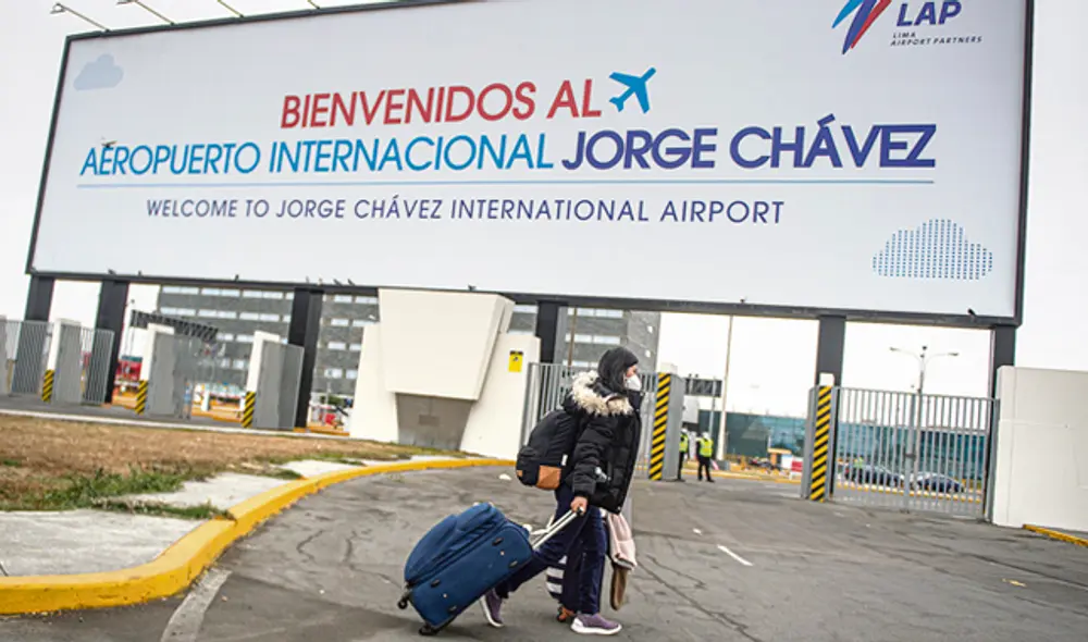 aeropuerto jorge chávez Foto: AFP