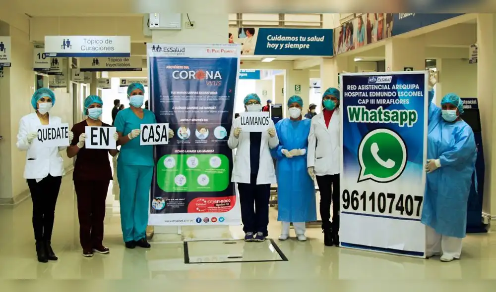 Habilita plataforma de teleconsultas médicas en Arequipa.