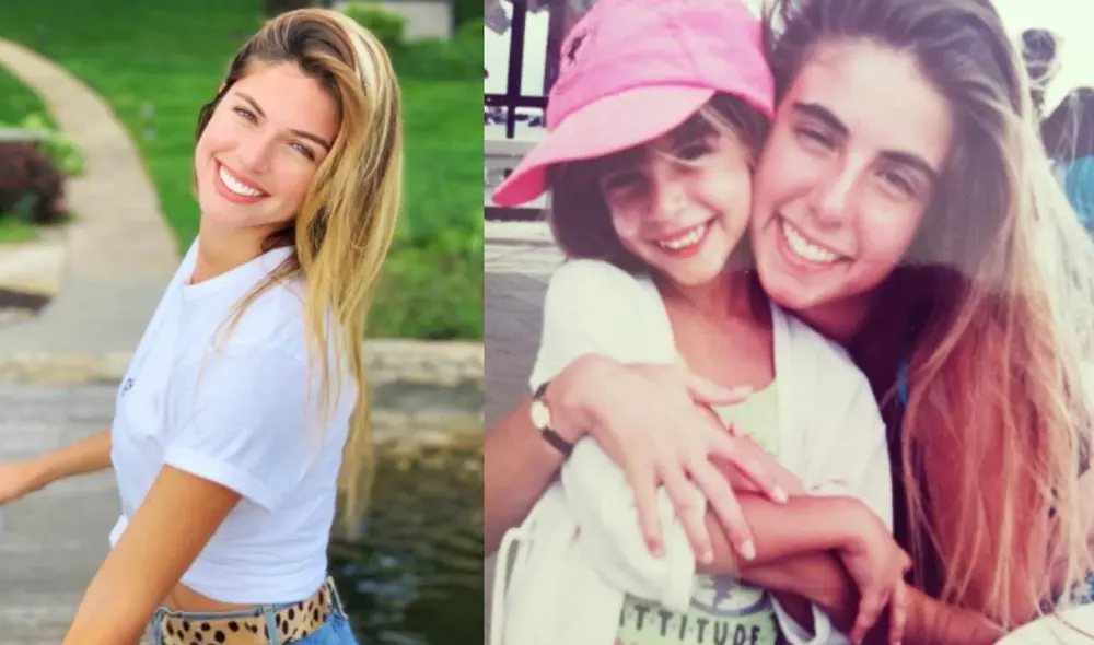 Stephanie Cayo agradeció a su hermana Fiorella por todas las enseñanzas.