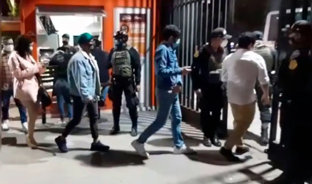 Lambayeque Chiclayo discoteca intervenidos Lambayeque Chiclayo discoteca intervenidos