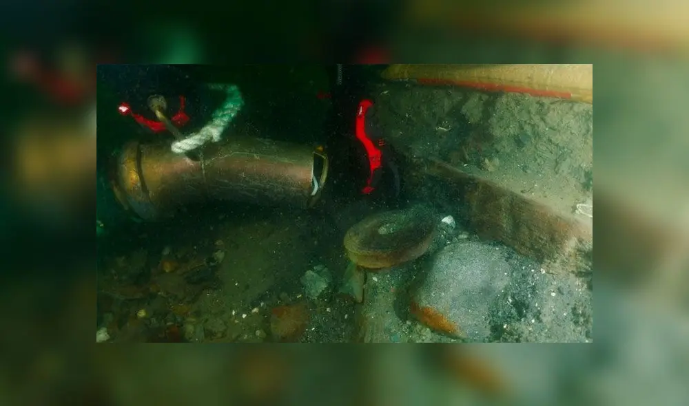 Parte de la cubierta del barco que sería el HMS Endeavour. Foto: John Cassese / RIMAP 2019. Parte de la cubierta del barco que sería el HMS Endeavour. Foto: John Cassese / RIMAP 2019.