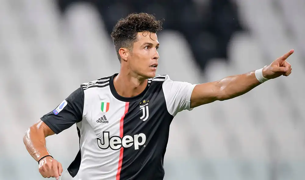 Cristiano Ronaldo pone el 1-1 en el Juventus vs. Atalanta. | Foto: Juventus