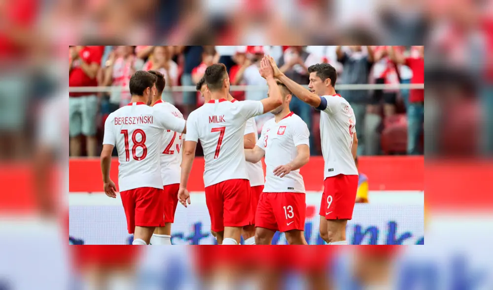Polonia goleó 4-0 a Lituania y llega listo a Rusia 2018