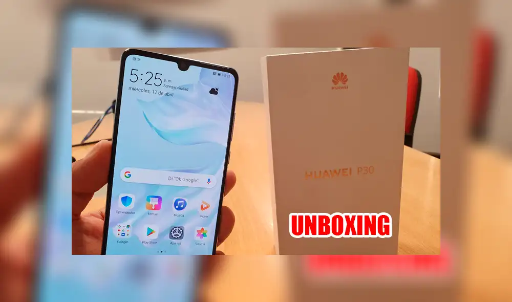 Huawei P30: mira el unboxing del nuevo smartphone de Huawei con triple cámara Leica [VIDEO]