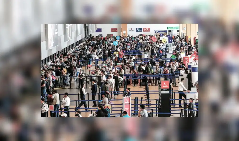 Callao: reportaron caída del servicio en el aeropuerto Jorge Chávez