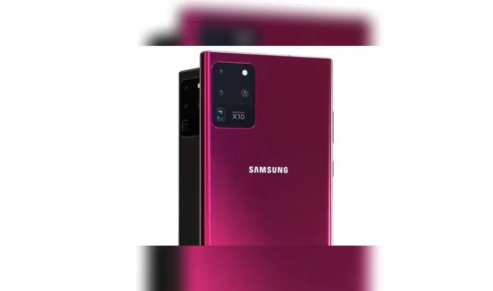 El Samsung Galaxy Note 20 llegará en la segunda mitad de 2020.