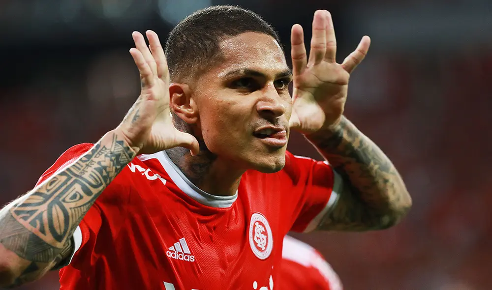 Paolo Guerrero marcó el primer gol del Internacional vs. Tolima por la fase 3 de la Copa Libertadores 2020. | Foto: AFP Paolo Guerrero marcó el primer gol del Internacional vs. Tolima por la fase 3 de la Copa Libertadores 2020. | Foto: AFP
