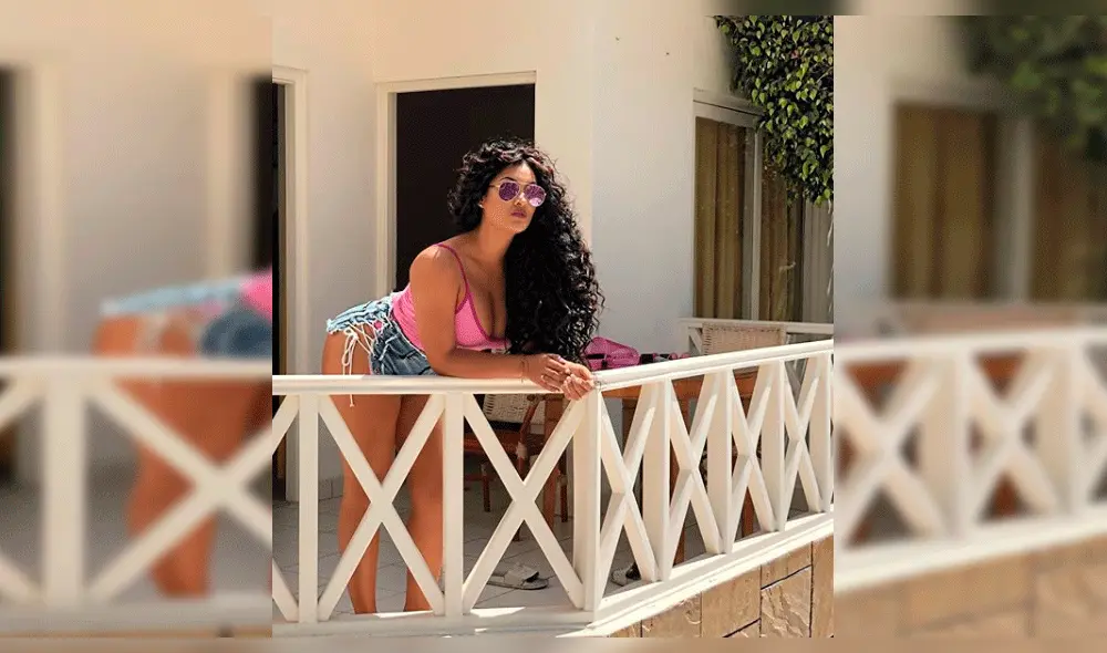 Michelle Soifer preocupa con marca en su pierna al lucir atrevido bikini [FOTOS]