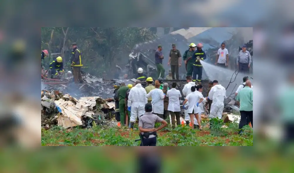 Cuba desmiente información sobre causas de accidente aéreo en La Habana
