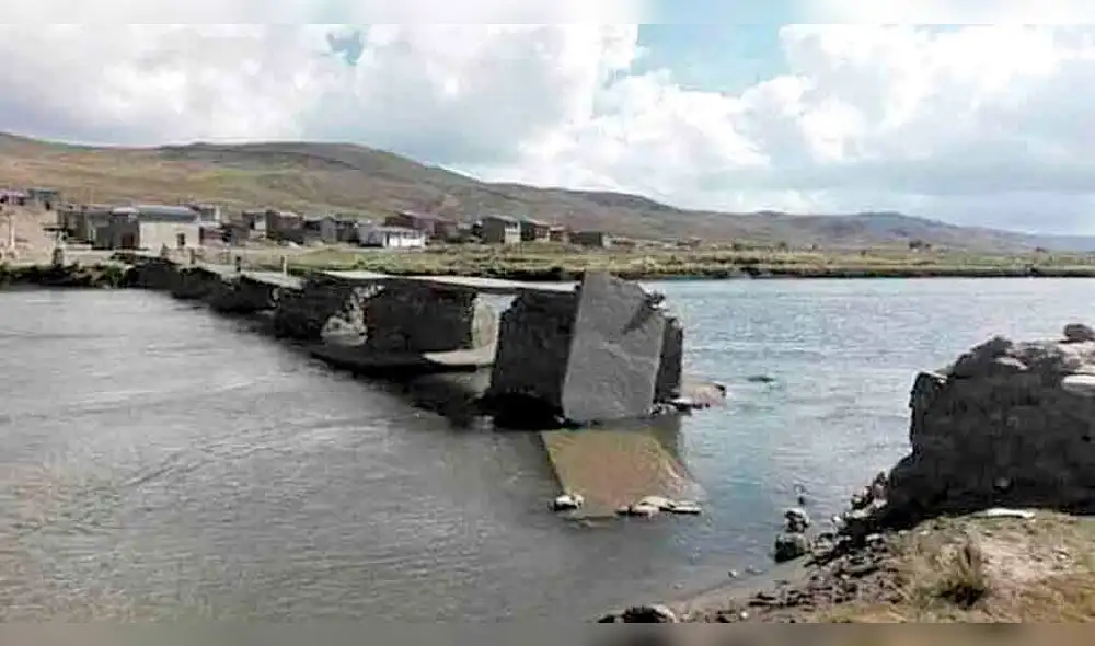 Medida. Parte de lado boliviano fue destruído.