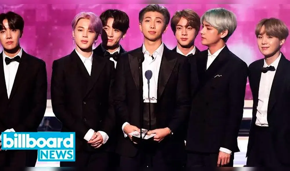BTS presentó un premio en los Grammys 2019