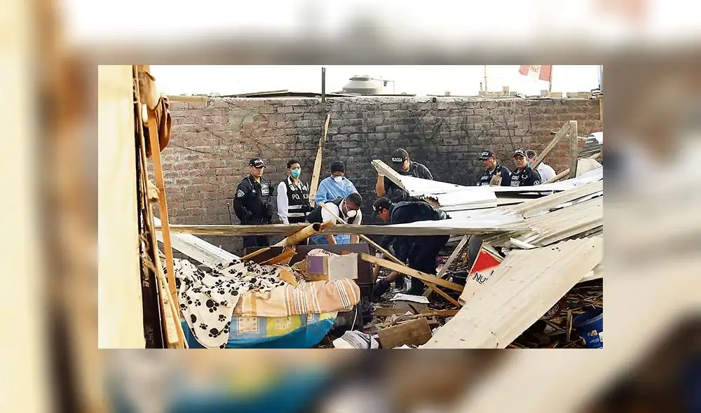 Dos niñas mueren al incendiarse casa que era depósito de pirotécnicos