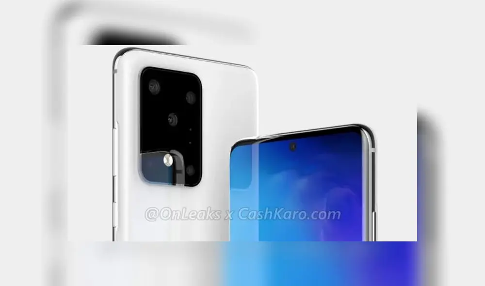 Samsung Galaxy S11 tendrá un enorme módulo para la cámara trasera.