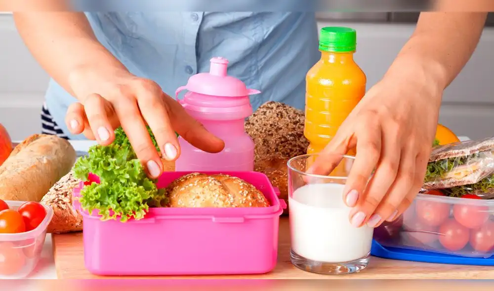 Nutrición: ¿Cómo organizar una lonchera saludable? Nutrición: ¿Cómo organizar una lonchera saludable?