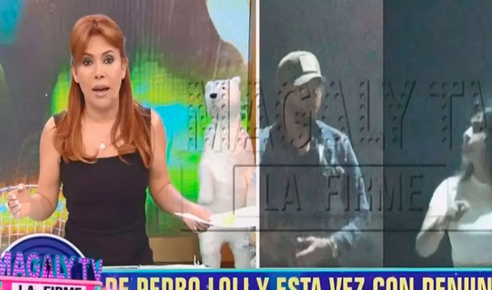 Magaly Medina y Pedro Gallese